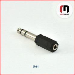 Reds Music  R04 Adapter Jack F stereo 3.5mm / Jack stereo 6.3mm